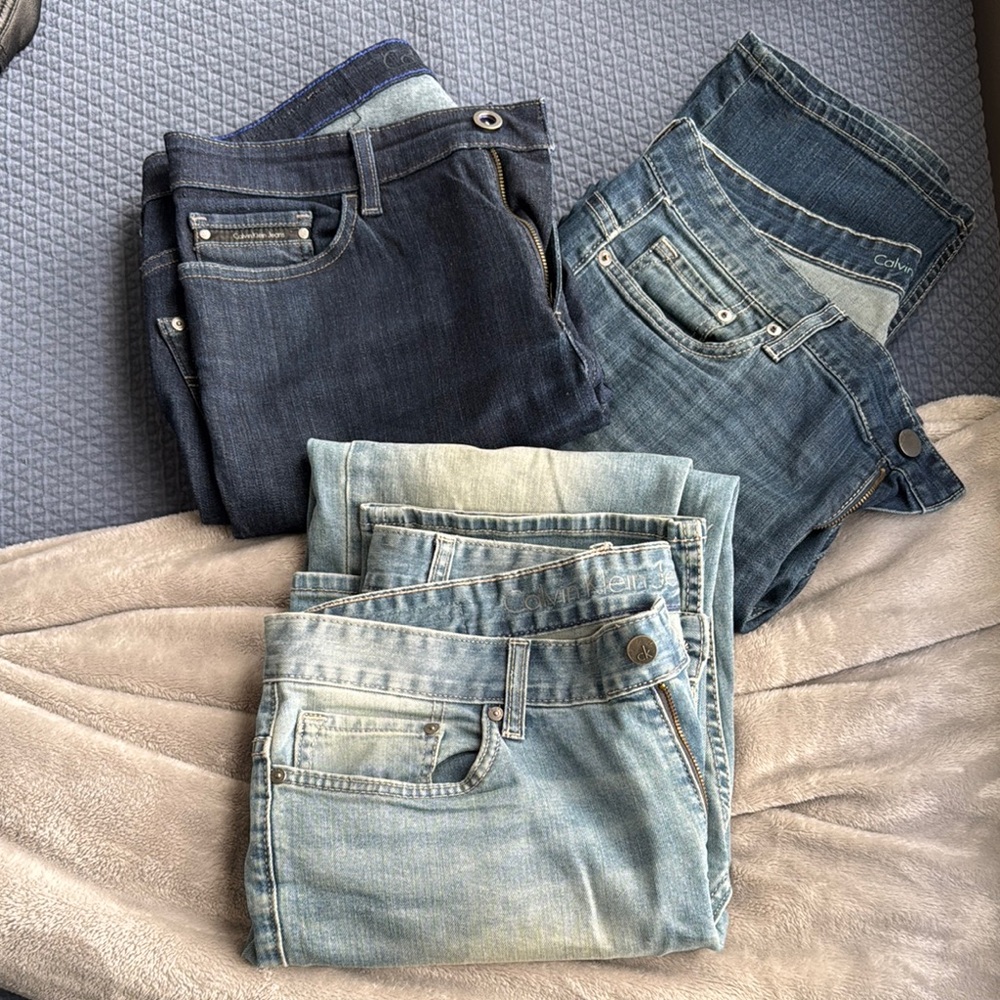 Calvin Klein 3 Pairs Denim Collection